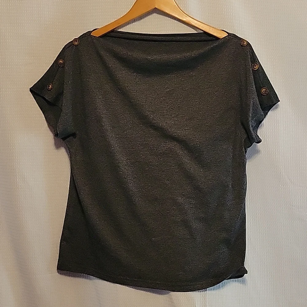 Gray Blouse